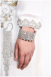 Nabiha Crystal Elegant Evening Bracelet